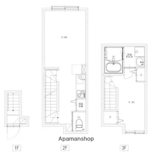 SOLUNA CRACIA OGIKUBOⅢ【2階】の間取り