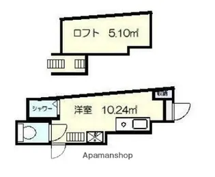 RH VILLA新高円寺【2階】の間取り