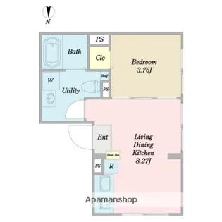 クリオ ラモード目黒本町【3階】の間取り
