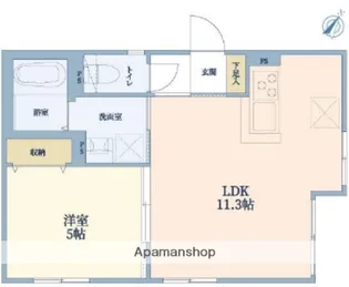 阿佐谷北レジデンス【2階】の間取り