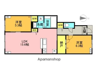 CLASIA JINDAIJI【1階】の間取り