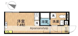 エトス初台【1階】の間取り