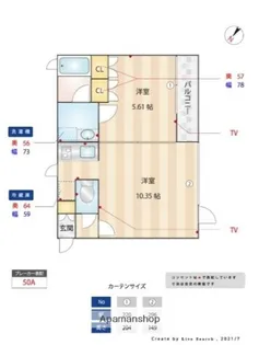 EN下目黒【2階】の間取り