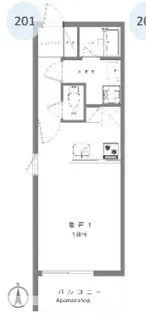 プレシャス千歳台【2階】の間取り