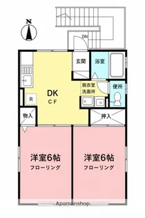 セジュール柴崎【2階】の間取り