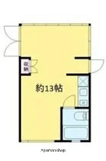 モデリアブリュット北参道【3階】の間取り