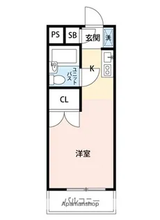 スカイコート久我山【2階】の間取り