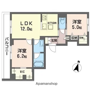 グレイスレジデンス【1階】の間取り