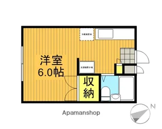アーバン世田谷【2階】の間取り