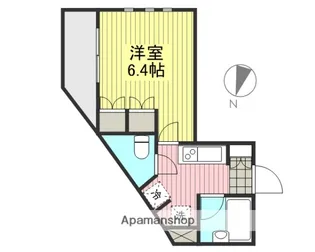 チェリーコート笹塚【1階】の間取り