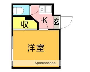 西三協マンション【2階】の間取り