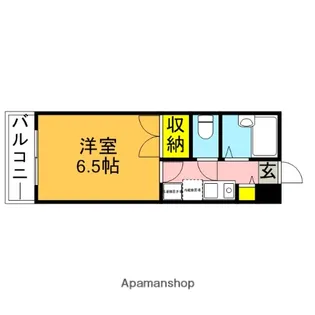 カサグランデ西荻【2階】の間取り