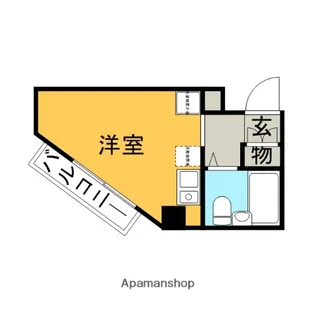 メゾン淡路【3階】の間取り