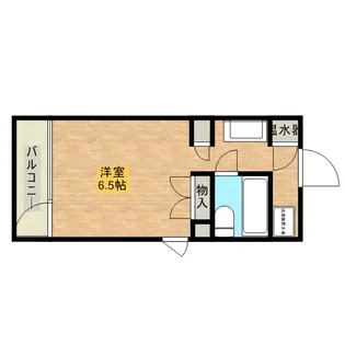 ハウス・エプタ【3階】の間取り