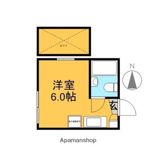 メゾンドモナーク【2階】の間取り