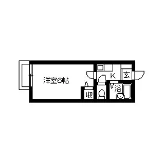 ガーデンハウス三軒茶屋【2階】の間取り