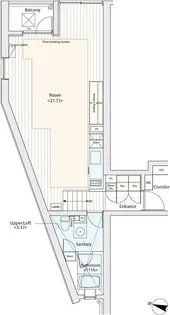 カスタリア渋谷櫻丘【4階】の間取り