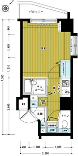 トーシンフェニックス松濤【4階】の間取り