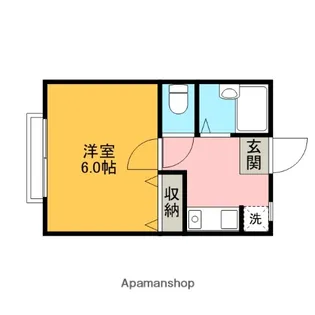 ソレイユ和泉【1階】の間取り