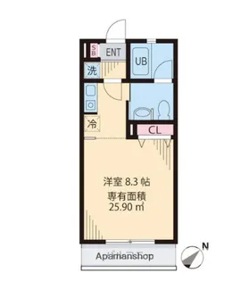 和泉ハウス【2階】の間取り