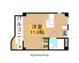 ウッディベル【4階】の間取り