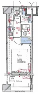 東京都渋谷区富ヶ谷2丁目【マンション】の間取り