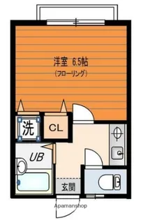 東京都世田谷区大原1丁目【アパート】の間取り