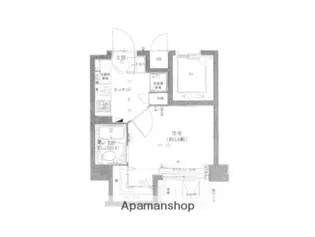 スパシエルクス目黒【5階】の間取り