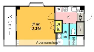 パレスジョージタウン【2階】の間取り