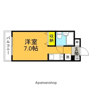 エスタ梅ヶ丘【2階】の間取り