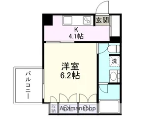 ユニーブル世田谷明大前【2階】の間取り