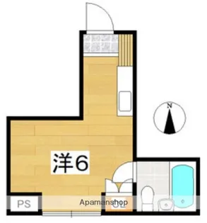 東京都杉並区下高井戸3丁目【アパート】の間取り