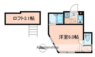 東京都杉並区方南1丁目【アパート】の間取り