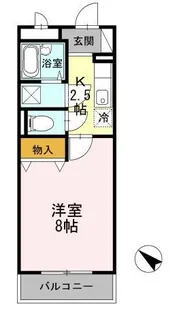 ミレニアム経堂【3階】の間取り