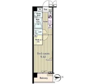 バンデューセン上北沢【2階】の間取り