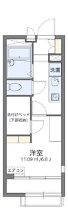 レオパレスアネックス【2階】の間取り