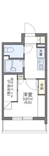 レオパレス宇田川町マンション【2階】の間取り