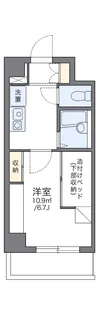 レオパレス宇田川町マンション【5階】の間取り