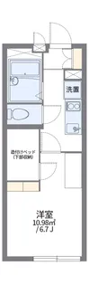 レオパレスANTHIRO【1階】の間取り