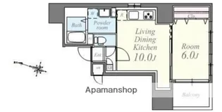 東京都渋谷区笹塚1丁目【マンション】の間取り