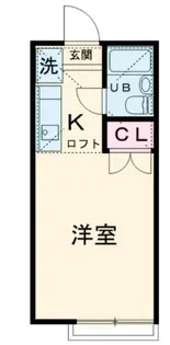 ビルデンス狛江B号館【1階】の間取り