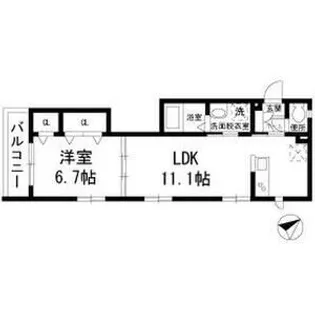 AKコート【2階】の間取り