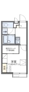 レオパレスボレロ【1階】の間取り