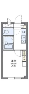 レオパレスアサマ【104号室】の間取り
