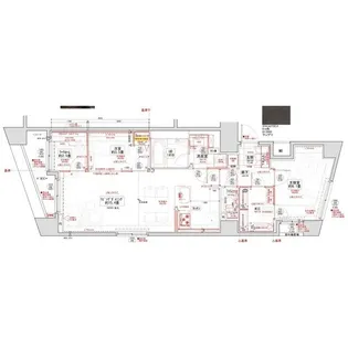 THEパームス代々木上原コスモテラス【0303号室】の間取り