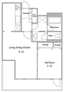 渋谷プロパティータワー【15階】の間取り