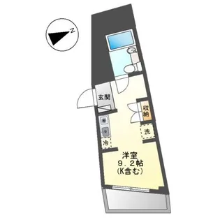 セリーヌ池尻大橋【3階】の間取り