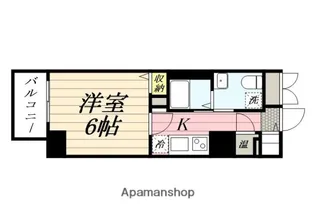 HF駒沢公園レジデンスTOWER【2308号室】の間取り