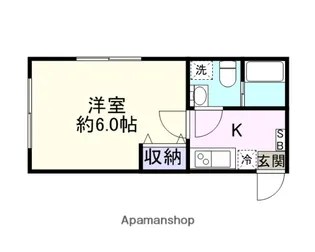 コートヤード西永福【1階】の間取り