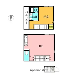 REVE下北沢【1階】の間取り